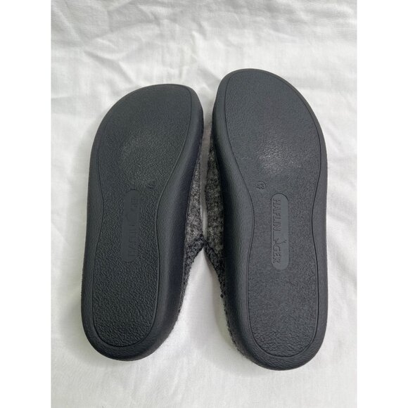 Haflinger Grey Wool Unisex Slippers 43 EU House Shoes main image 5
